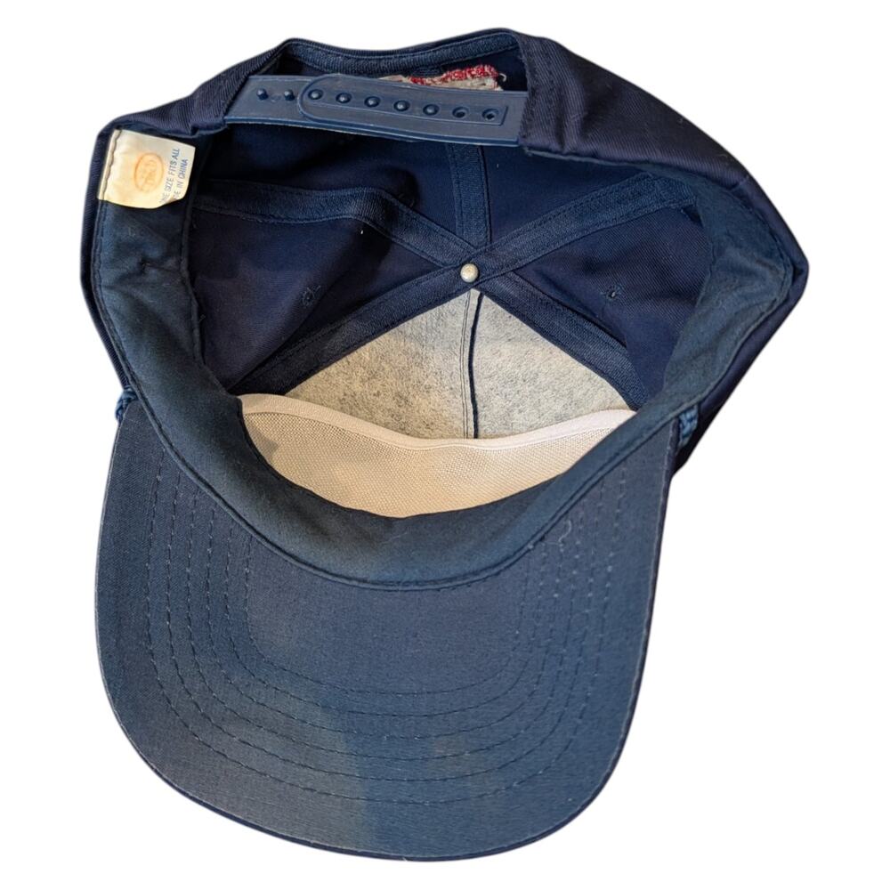 90s T Plus Engine Treatment Racing Rope Snapback Hat - Picture 5 of 5